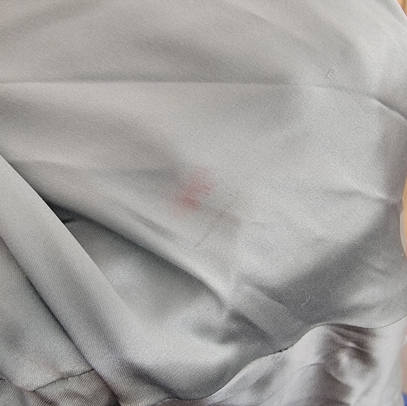 ♡Jones & Co 100%Silk button-down long sleeve  blouse. Size 16. A14 - Picture 6 of 7